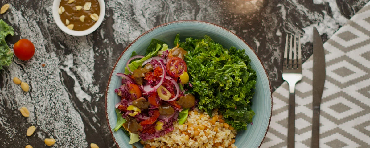 Recipe kit Bulgur and lentil salad